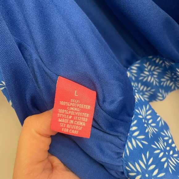 Boutique blue crop top - Picture 5 of 5